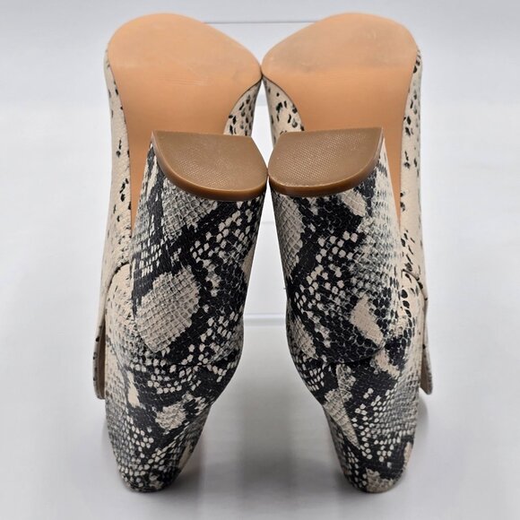 Madden Girl Snake Print Ankle Booties - Picture 12 of 16